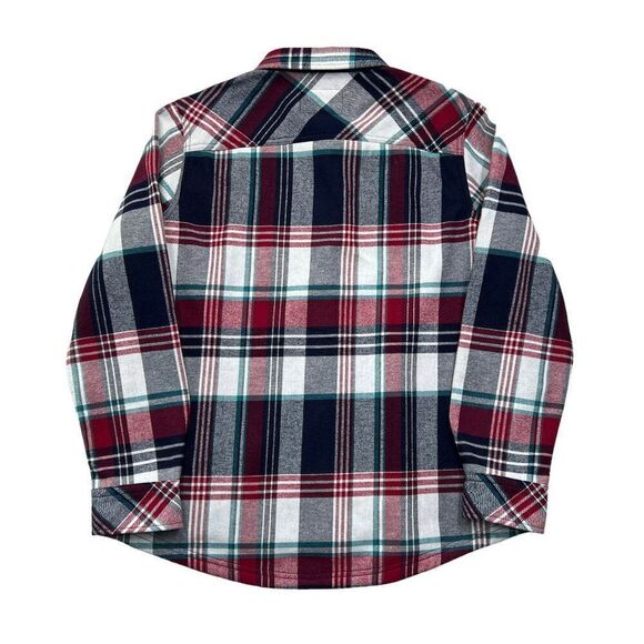 Orvis Women's Fleeced Lined Flannel Pinnacle Shacket Shirt Jacket - Picture 6 of 11